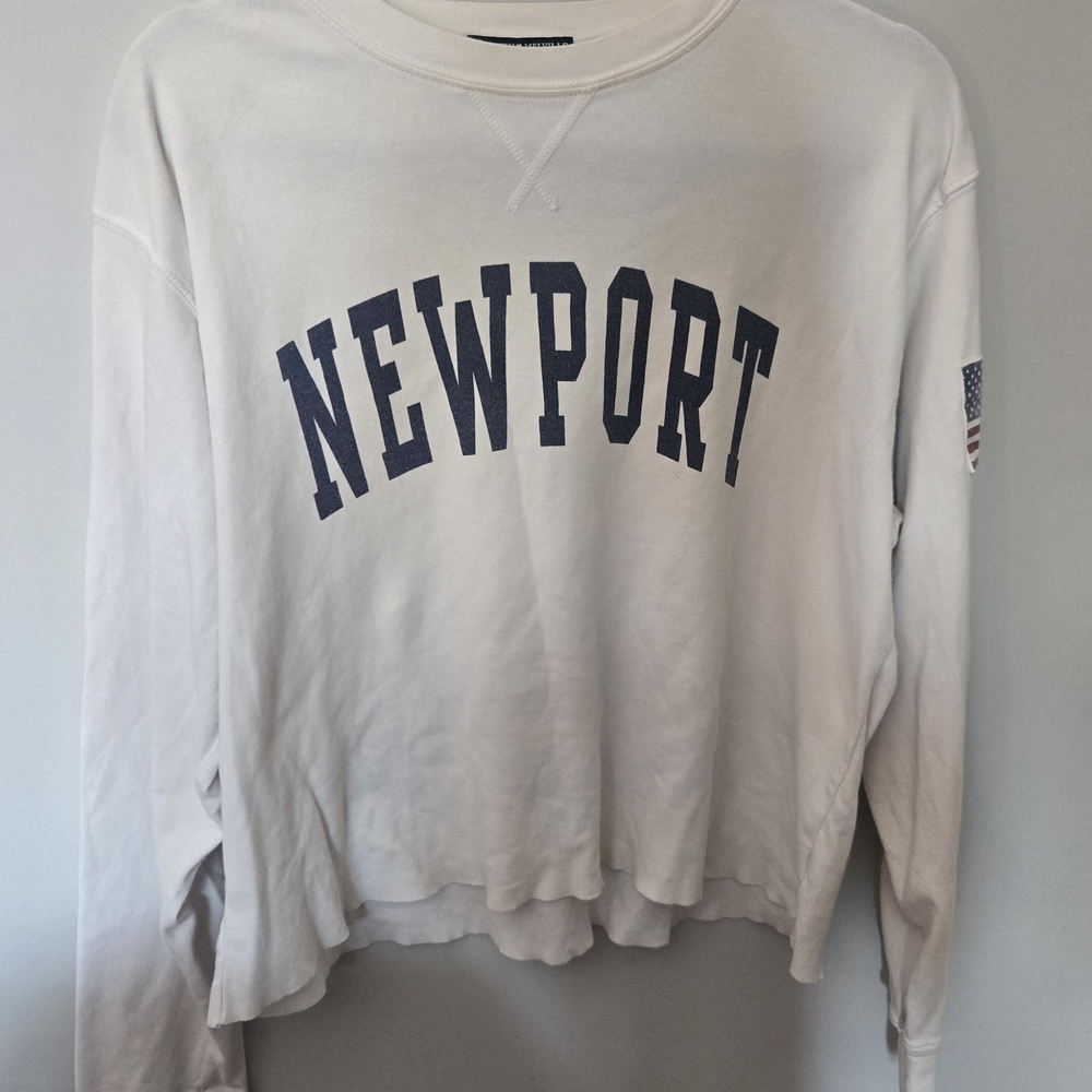 Brandy Melville Cream Newport Sweater